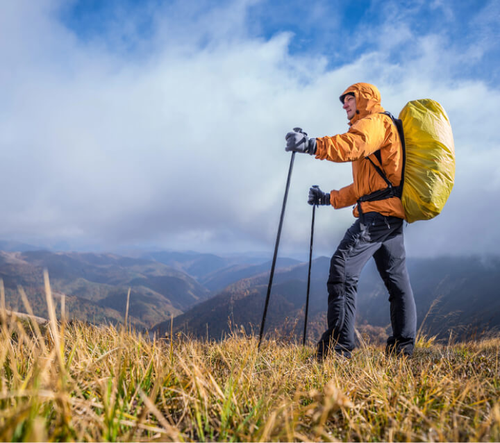 img - hiker-trekking-foothiils-mountain