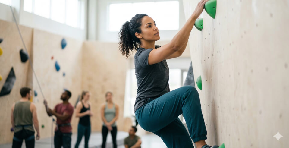 img - wall climing training